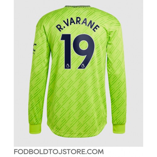 Manchester United Raphael Varane #19 Tredjetrøje 2022-23 Langærmet